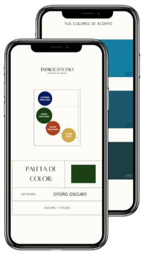 Otoño Profundo - Paleta de swatches digitales