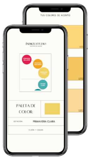 Primavera Clara - Paleta de swatches digitales