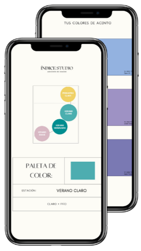 Verano Claro - Paleta de swatches digitales