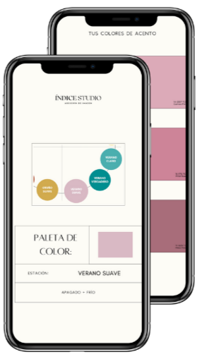 Verano Suave - Paleta de swatches digitales